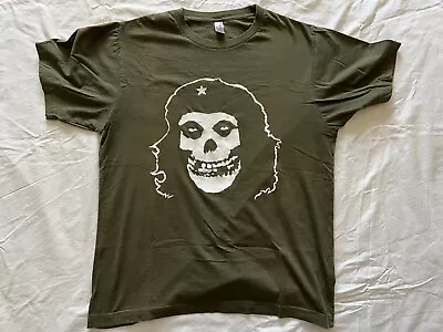 MISFITS -  Che Guevera  Crimson Ghost - Green Anvil T-Shirt - MEDIUM • $10