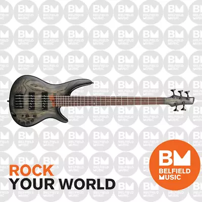 $1659 • Buy Ibanez SR605E Bass Guitar 5-String Black Stained Burst - SR605EBKT - Brand New