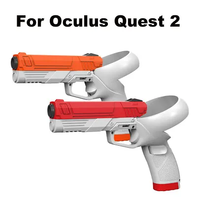 2 PCS Pistol Gun Grip For Oculus Quest 2 VR Headset Controller For Shooting Game • $48.99