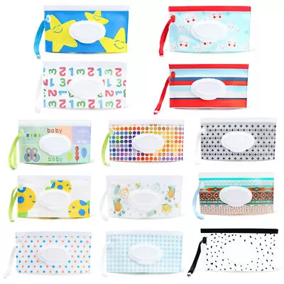 Case Baby Product Tissue Box Stroller Accessories Wet Wipes Bag Cosmetic Pouch • $6.74