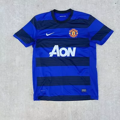 Manchester United #7 RONALDO Nike DriFit Soccer Futbol Jersey Mens LARGR L Rare • $45