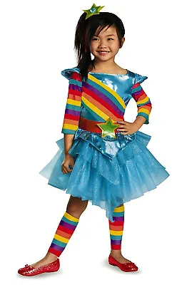 80's Flashback Rainbow Colorful Cutie Girls Tutu Child Costume Small 4-6x • $27.99