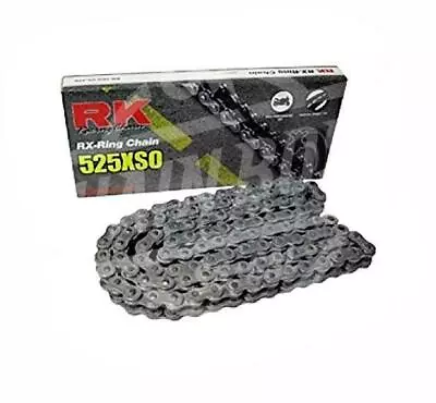 RK Chains 525 X 114 Links XSO Series Xring Sealed Natural Drive Chain • $115.70