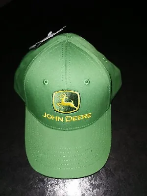 £17 • Buy Brand New With Tags John Deere Green Twill Cap Junior/Toddler Size