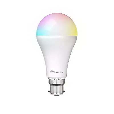 WIFI Smart RGBW Dimmable LED Bulb B22 Google Home 240V AUS Standard • $14.99