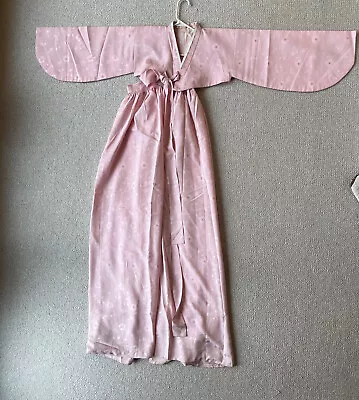 Vintage Traditional Korean Women's Dress Hanbok Chima Jeogori Pink Silk • $99.50