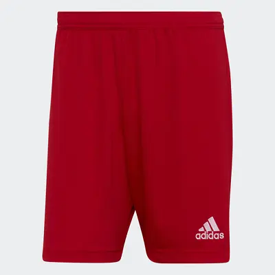 Adidas Men's Entrada 22 Athletic Soccer Red Shorts Size S Small NEW • $15.35
