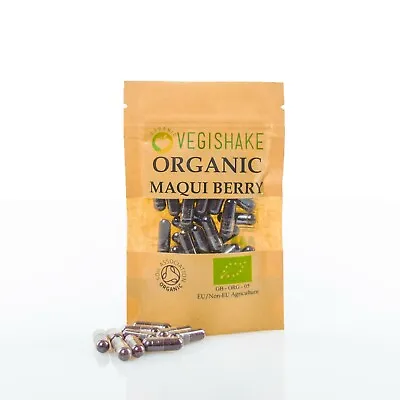 Organic Maqui Berry HPMC Capsules Antioxidant Super Fruit Berries Vegan Kosher • $6.20