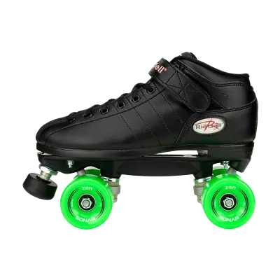 Riedell R3 Black Outdoor Quad Skates With Zen Wheels (Choose Color) • $165