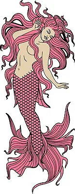 Mermaid Sexy Girl Siren Mythology Tail Car Truck Window Vinyl Decal Sticker • $14.30