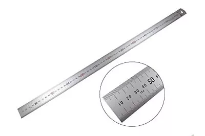 H101e 600 Mm Rigid  Zero Glare  Metric Machinist Ruler/rule Scale .5 Mm • $41.17