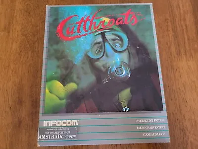 Cutthroats Amstrad CPC PCW Disk By Infocom • $199