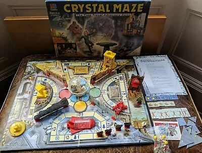 £12 • Buy MB Games CRYSTAL MAZE Time Travel Adventure Board Game VINTAGE 1991 VGC TV Show