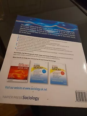 AQA A Level Sociology Book Two • £13