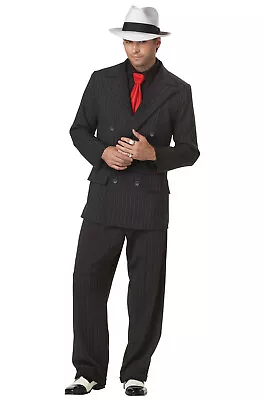 Mob Boss Mafia Al Capone Gangster Style Adult Men Costume • $65.96