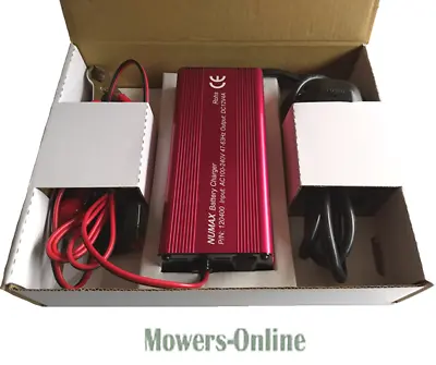 Numax 4Ah Lawn Mower Battery Charger 120400 12v 4 Amp Hour Ride On Tractor • £70.90
