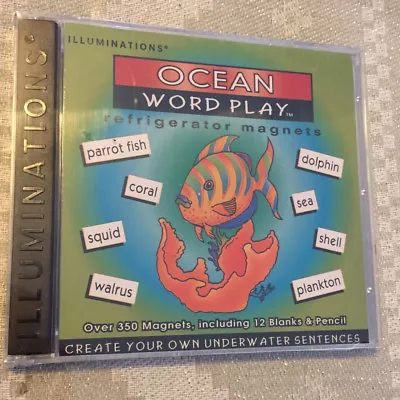 Ocean Make Believe Word Play: Refrigerator Magnets By Illuminations BRAND NEW!! • $9.99