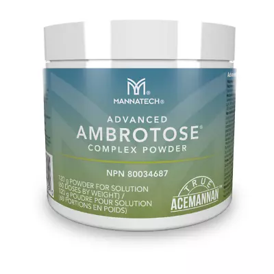 2 Canisters Of Mannatech Advanced Ambrotose Complex 120G Powder Brand New Sealed • $299.99