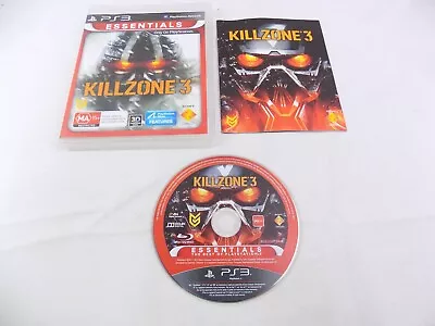 Mint Disc Playstation 3 Ps3 Essentials Killzone 3 - Inc Manual Free Postage • $9.90