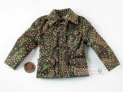 1:6 FIGURE WW2 GERMAN LAH PANZER Camouflage UNIFORM Field Blouse Tunic FH_4B • $10.26