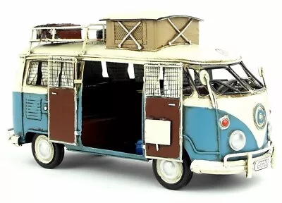 European Finery Vintage Metal Bus Model W? Roof Rack 1:20-scale Artwork Statu • $340.12