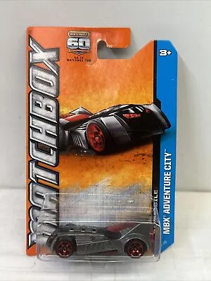 Matchbox 60th Anniversary MBX Adventure City Batmobile 10 Of 120 Silver Grey Red • $3.99