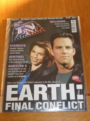 Tv Zone #111 Stargate Babylon 5 Earth Final Conflict Uk Magazine = • £5.99