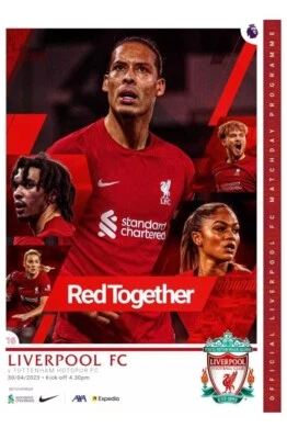 £4.50 • Buy Liverpool V Tottenham Programmes 20/04/2023..
