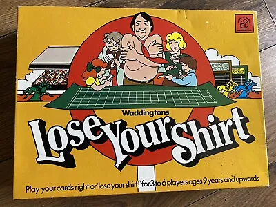 £13.50 • Buy 1976 Waddingtons Lose Your Shirt Horse Racing Game