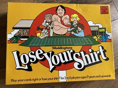 £13.50 • Buy 1976 Waddingtons Lose Your Shirt Horse Racing Game