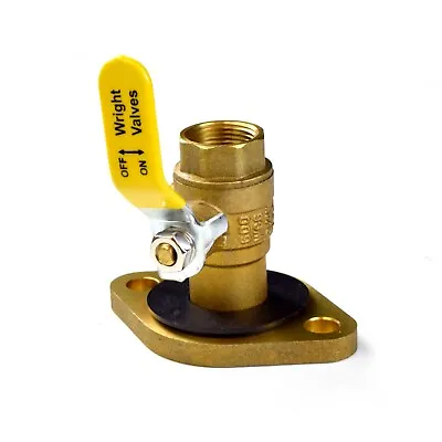 3/4  Threaded Isolator Valve W/ Rotating Flange W/ Pump Gasket & T-Handle • $32.50