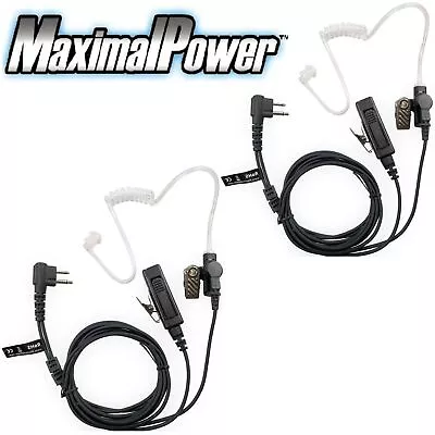 2-Pin Headset Earpiece Mic For Motorola Radio Walkie Talkie CLS1410/1110 PR AXU • $29.97