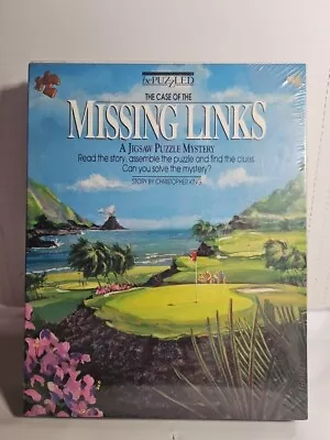 BePuzzled The Case Of The Missing Links A Jigsaw Puzzle Mystery 500 Pieces Golf  • $9.90