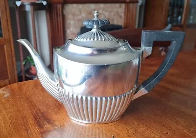 A Silver Plated Walker And Hall Teapot • £10