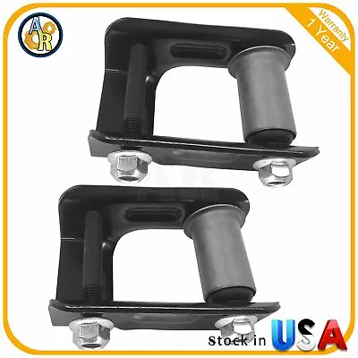 Leaf Spring Shackle Rear Lh Rh Pair Set For 94-05 Chevrolet Blazer S10 GMC	Jimmy • $31.59