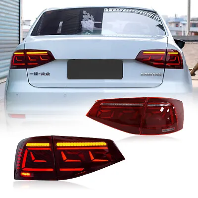 LED Tail Lights For 2015-2018 Volkswagen VW Jetta MK6 Rear Lamp Sequential 4pcs • $299.90