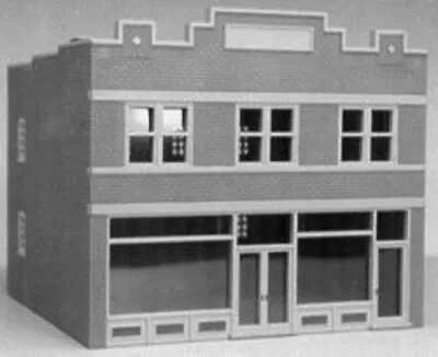 Smalltown Dime Store Amp; Offices City Building - HO Scale Model Railroad • $14.59