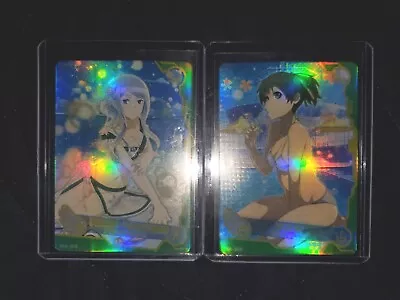 Goddess Story Waifu SWIMSUIT MAIDEN PARTY SSR / SUPER SUPER RARE Holo Cards (2)  • $10