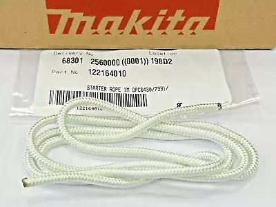 1 Meter Genuine Makita Starter Rope DPC6400/01 DPC6410/30 DPC7301 Disc Cutters • £5.96