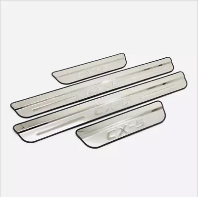 For Mazda CX5 Auto Accessories Door Sill Cover Scuff Plate Protector Car Sticker • $35.35