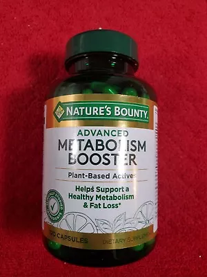 Nature's Bounty Advanced Metabolism Booster 120 Caps Exp: 09/2025 • $15.75