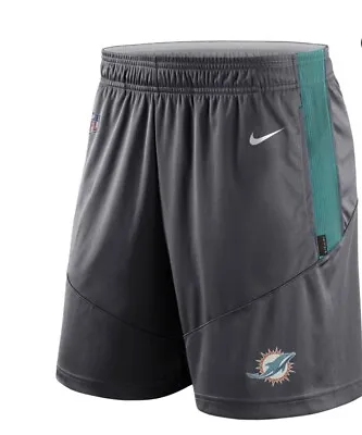 New 2021 NFL Miami Dolphins Nike Sideline  Shorts New Without Tags Small • $100