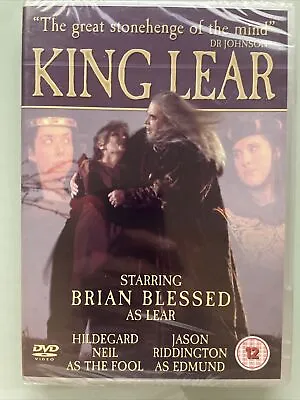 £2.75 • Buy KING LEAR BRIAN BLESSED HILDEGARD NEIL JASON RIDDINGTON DVD NEW And SEALED