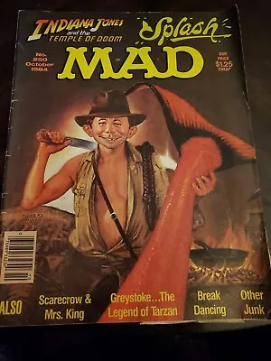 Mad Magazine #250 October 1984 Indiana Jones • $8