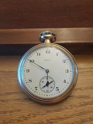 Vintage Elgin Pocket Watch Working 15 Jewels • $79.95