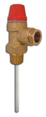 Copperform 7 Bar Temperature & Pressure Relief Valve Unvented Cylinders TS202 • £25.65