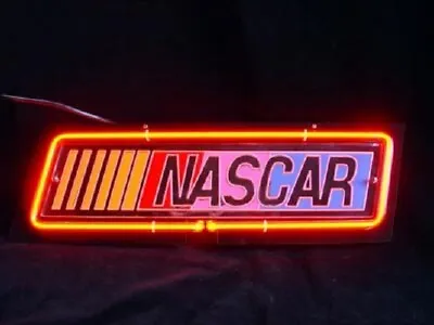 Nascar Drag Racing Car 3D Carved 14  Neon Light Sign Lamp Wall Decor Bar Display • $79.78