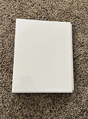 Avery 1” Mini Economy View Binder 5.5 X 8.5  White With 30 Page Protectors • $15