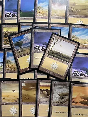 MTG Basic Land Pack - 25 Basic Vintage/Retro Border Plains • $3.99