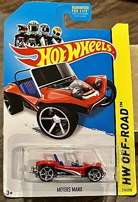 Hot Wheels HW Off-Road '14 Meyers Manx Red 114/250 B4 • $6